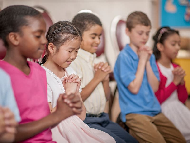 Barn i kirken